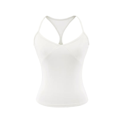 Off shoulder V-neck top