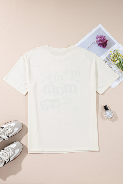 Jet Stream In My mom Era Graphic Loose Casual Tee - Snoopy's Closet