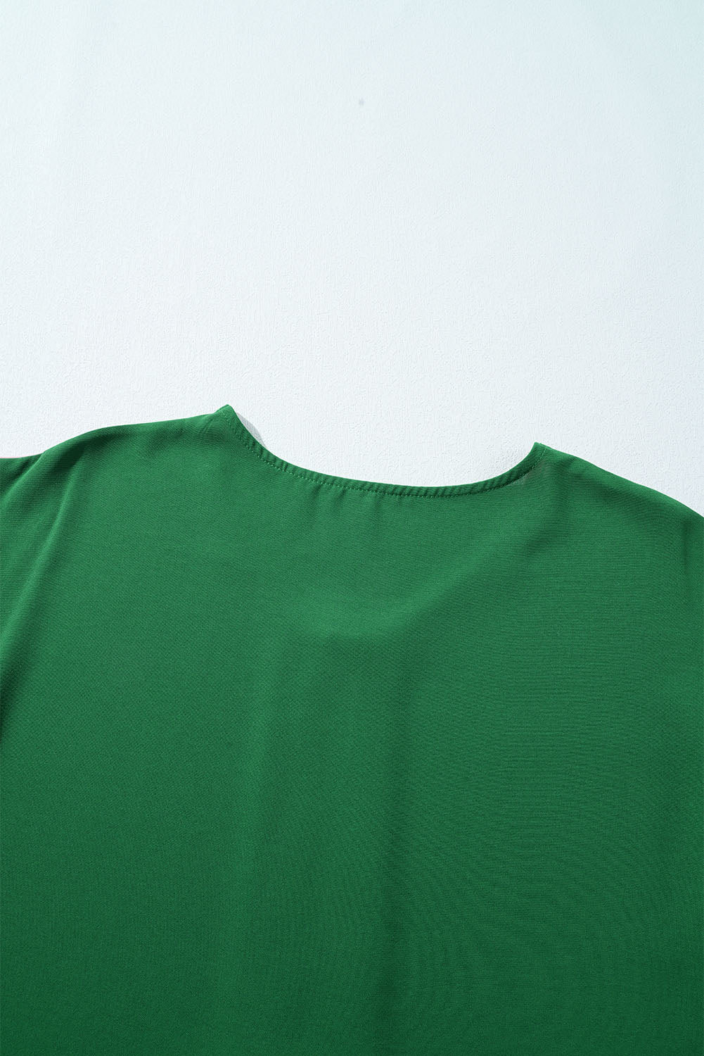 Rose Red Contrast Trim Color Block Front Zipped T Shirt - Snoopy's Closet