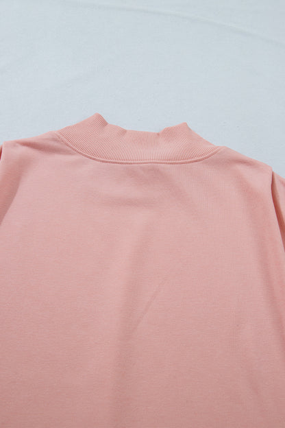 Mint Green Solid Color High Neck Cap Sleeve Loose Top - Snoopy's Closet