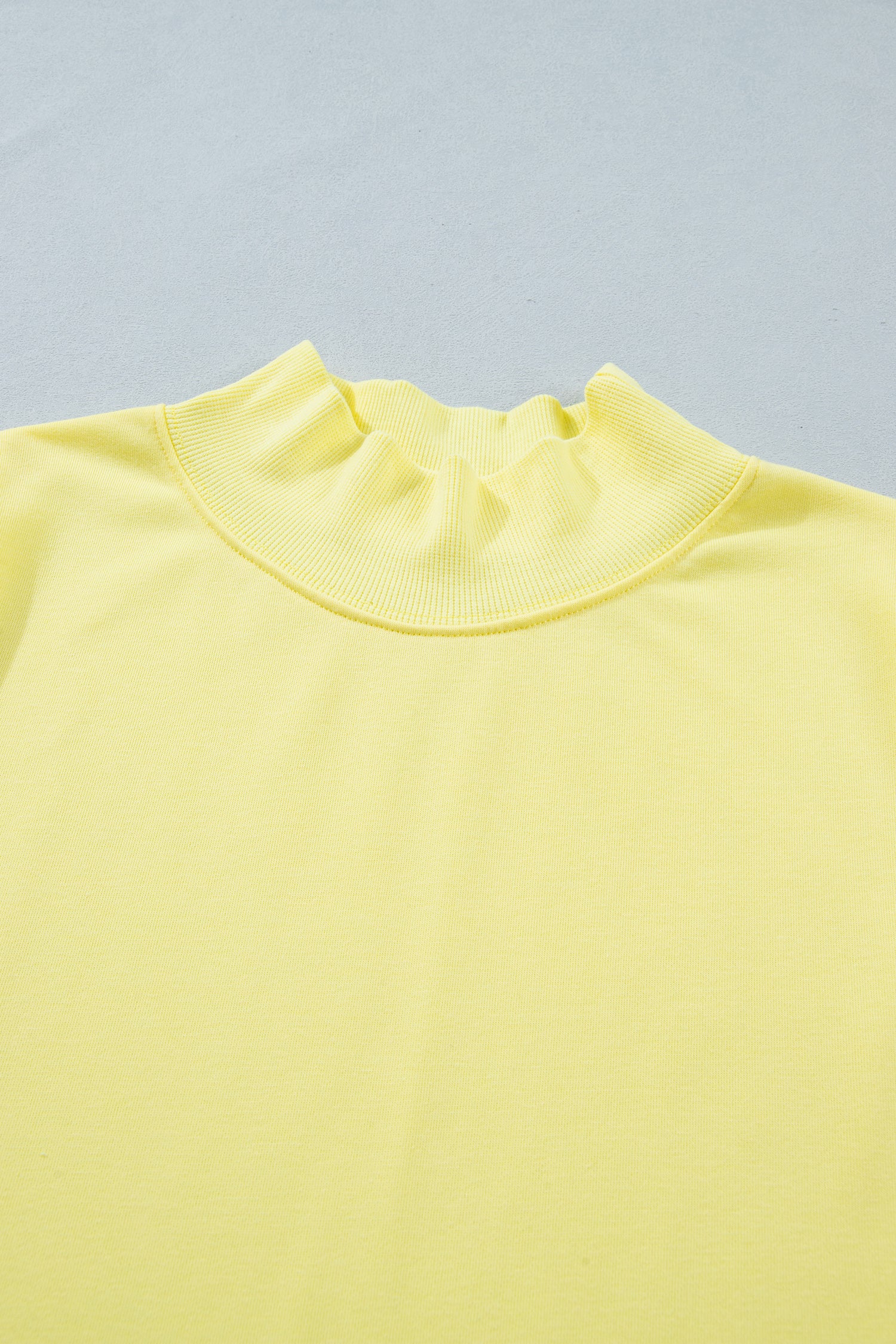 Mint Green Solid Color High Neck Cap Sleeve Loose Top - Snoopy's Closet