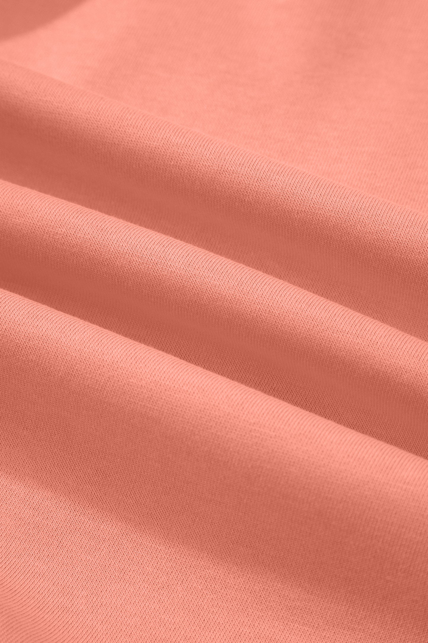 Pantalón de pierna ancha con cordón y cintura elástica contrastada, estampado floral en bloques de color naranja y pomelo