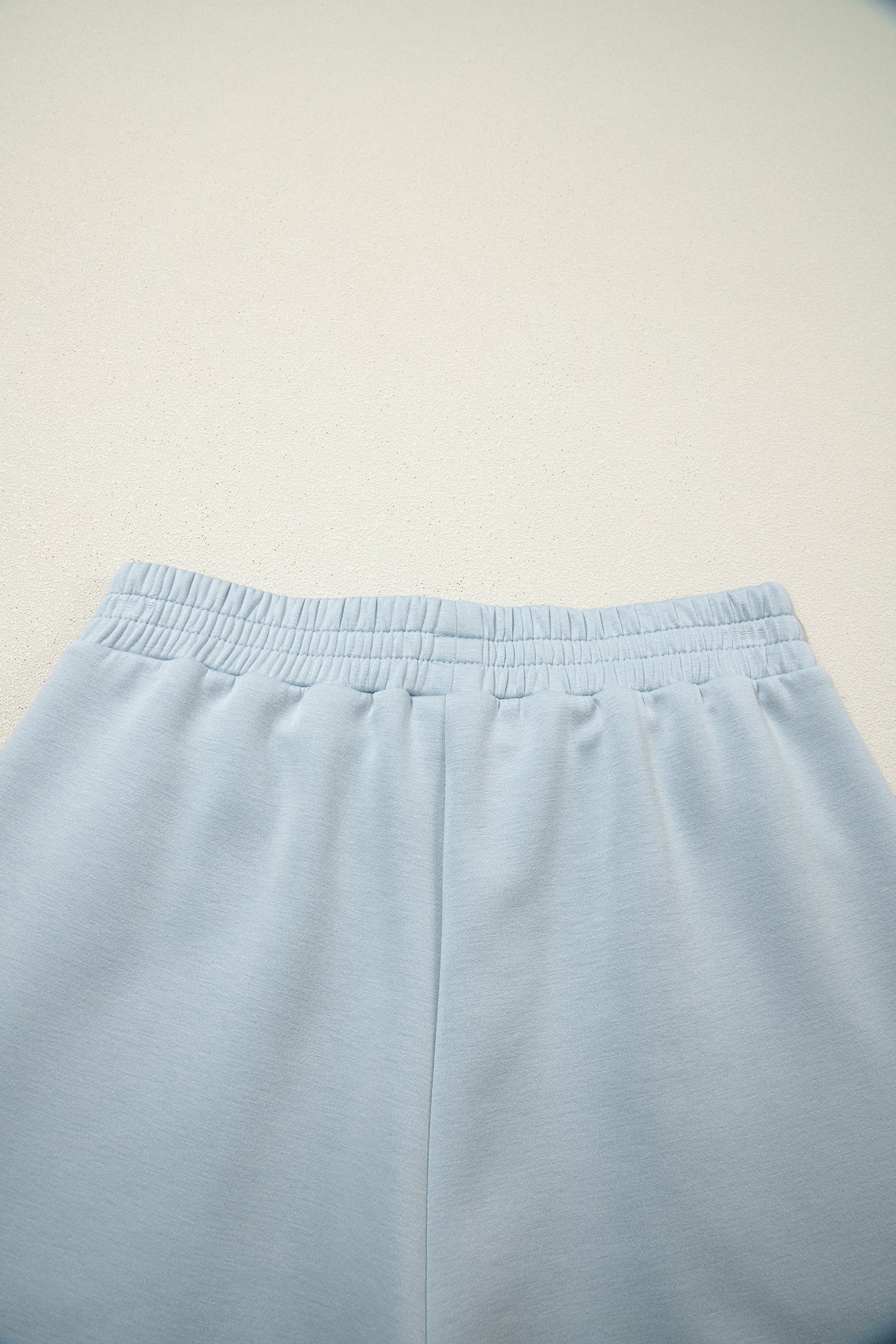 Beau Blue Half Zip Polo Tee Casual Pant Set - Snoopy's Closet