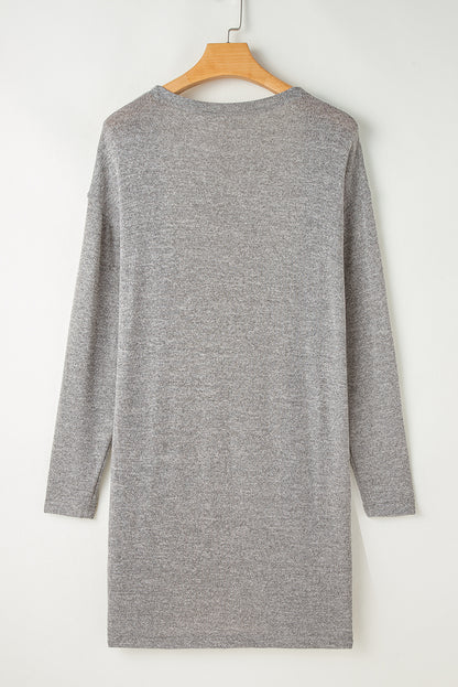 High Rise Solid Color Open Front Lightweight Cardigan - Snoopy's Closet