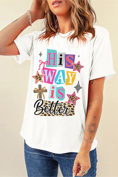 Camiseta de celebración de Pascua "White His Way Is Better"