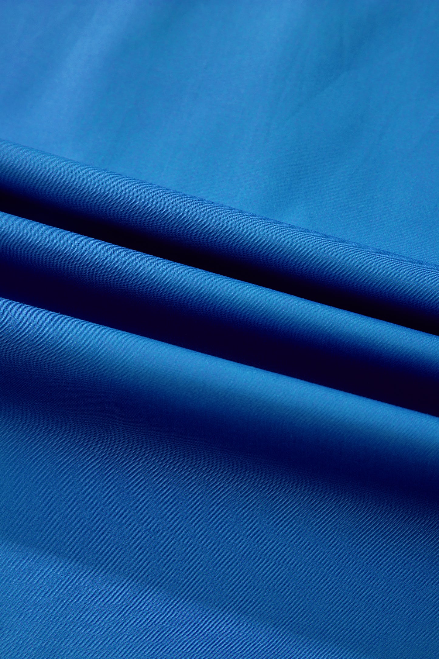 Blusa de manga corta con volantes, cuello con volantes a rayas azul cielo
