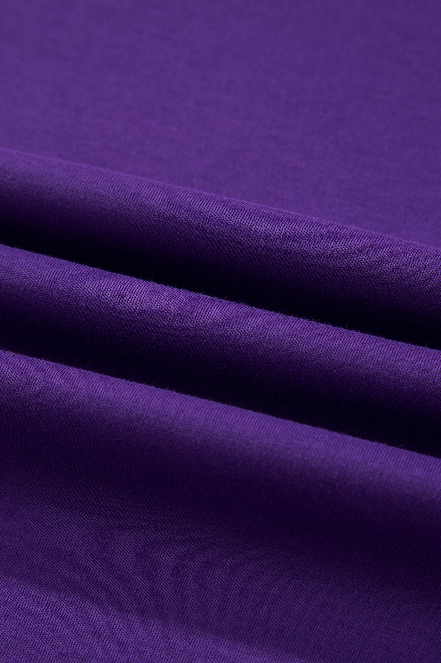 Tillandsia Purple Reversible Contrast-Stitched T-Shirt