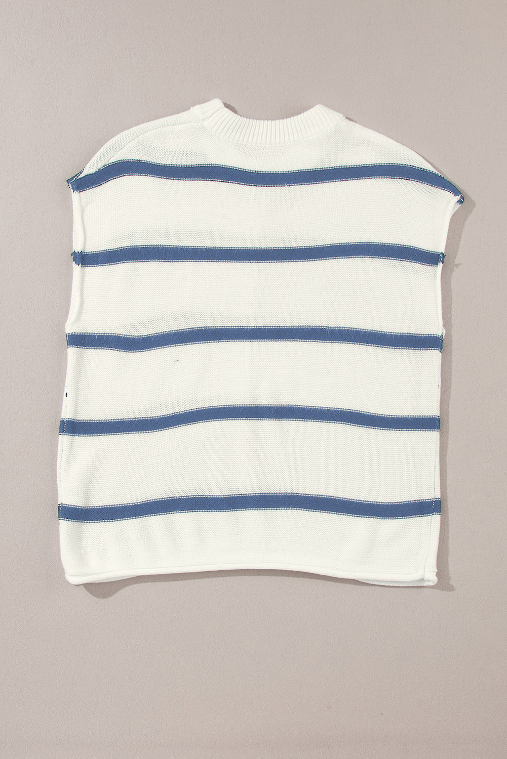 Blue Striped Batwing Sleeve Sweater Tee - Snoopy's Closet