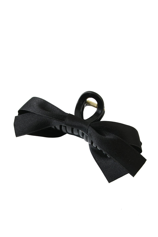 Black Bow Decor Large Hair Claw Clip - Snoopy's Closet