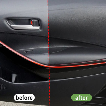 HGKJ S3 Renovador Líquido de Plástico y Cuero para Partes Interiores de Automóviles Restaurador Refrescante Limpiador en Espuma Pasta Restauradora para Coche