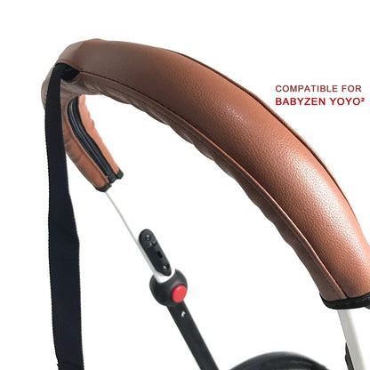 Funda protectora de poliuretano para reposabrazos de cochecito, compatible con Babyzen Yoyo 2 /yoyo +/yoyo, funda protectora para barra delantera de cochecito, accesorios