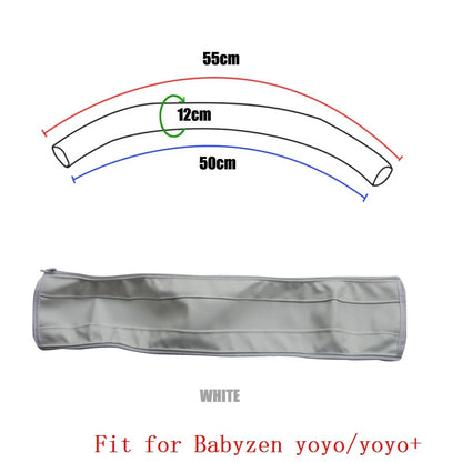 Funda protectora de poliuretano para reposabrazos de cochecito, compatible con Babyzen Yoyo 2 /yoyo +/yoyo, funda protectora para barra delantera de cochecito, accesorios