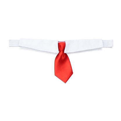 Pet Dog Cat Formal Necktie Tuxedo Bow Tie Black and Red Collar for Dog Cat Pet Accessories Suit for small medium dogs and cats