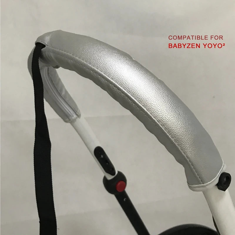 Funda protectora de poliuretano para reposabrazos de cochecito, compatible con Babyzen Yoyo 2 /yoyo +/yoyo, funda protectora para barra delantera de cochecito, accesorios