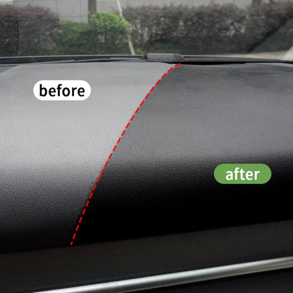 HGKJ S3 Renovador Líquido de Plástico y Cuero para Partes Interiores de Automóviles Restaurador Refrescante Limpiador en Espuma Pasta Restauradora para Coche