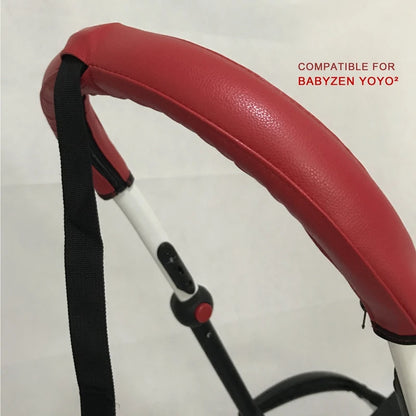 Funda protectora de poliuretano para reposabrazos de cochecito, compatible con Babyzen Yoyo 2 /yoyo +/yoyo, funda protectora para barra delantera de cochecito, accesorios