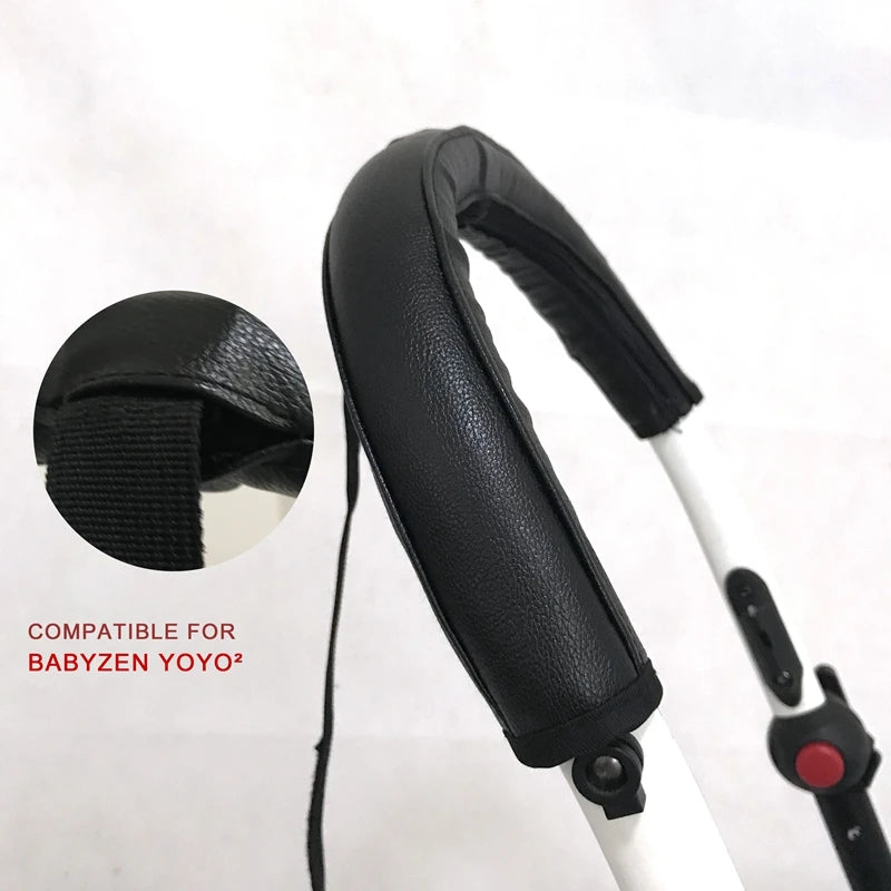 Funda protectora de poliuretano para reposabrazos de cochecito, compatible con Babyzen Yoyo 2 /yoyo +/yoyo, funda protectora para barra delantera de cochecito, accesorios
