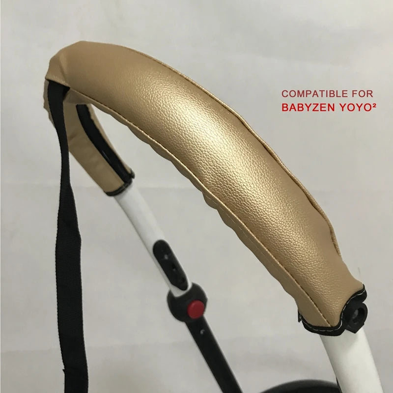 Funda protectora de poliuretano para reposabrazos de cochecito, compatible con Babyzen Yoyo 2 /yoyo +/yoyo, funda protectora para barra delantera de cochecito, accesorios