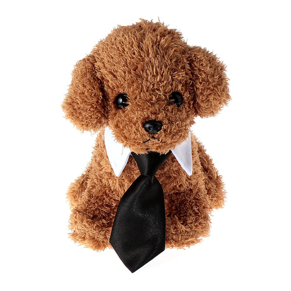 Pet Dog Cat Formal Necktie Tuxedo Bow Tie Black and Red Collar for Dog Cat Pet Accessories Suit for small medium dogs and cats