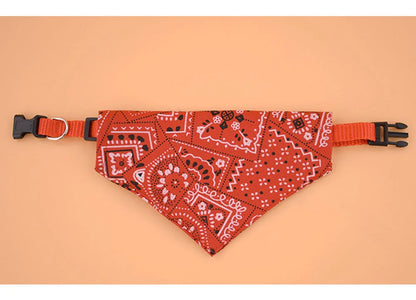 Dog Collar Bandana Scarf Collar Adjustable Dog Bandanas Collar Puppy Cat Neckerchief Pet Accessories for Small Medium Large Dogs