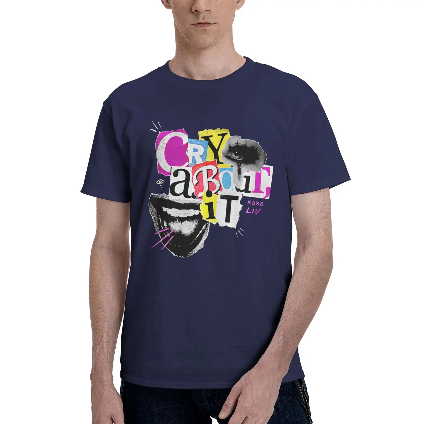 Camiseta para hombre Camisetas de Liv Morgan Moda Camisetas de verano Diseño vintage Ropa de algodón Regalo de cumpleaños