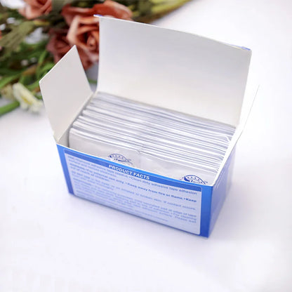 New Non-woven Lace Glue Remover Pads For Wigs 20Pcs Remover For Tape In Hair Extensions Wholesalers Factory Price Wig Repair Kit