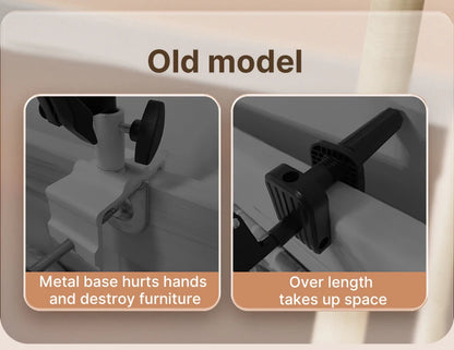Ulanzi T2 Soporte de escritorio de metal con brazo largo, soporte para tablet de cama, soporte perezoso de escritorio, soporte para iPad, smartphone, brazo articulado para micrófono