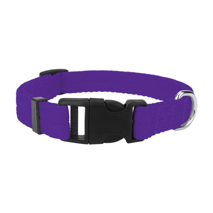Adjustable Dog Collars for Small Medium Large Dogs,Thin Nylon Webbing & Quick Release Plastic Buckle Dog Collar Pet Accessories