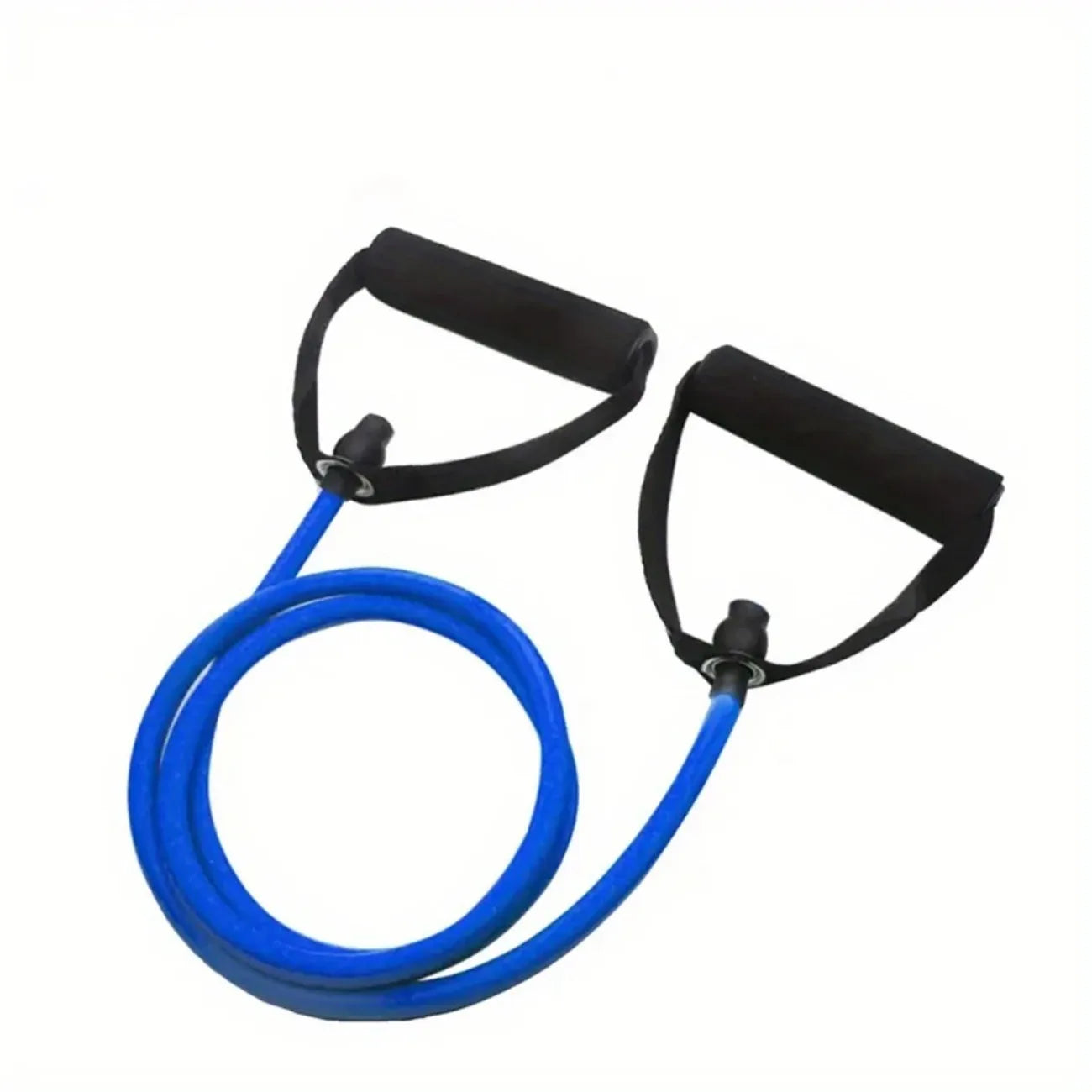 Juego de bandas de resistencia con asas – 3 niveles de fuerza para gimnasio en casa, yoga y rehabilitación, kit de entrenamiento de cuerpo completo