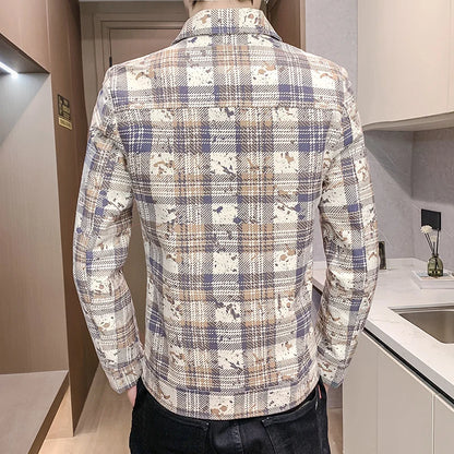 Chaquetas de invierno de mezcla de lana corta para hombre, marca informal de negocios, gabardina, abrigo grueso y cálido para vestir de calle