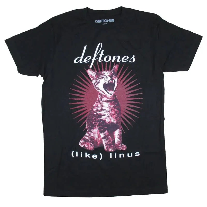 Deftones Sub-tone Banda Música Rap Alternativa Estilo Metal Camiseta Americana de Hombre Tendencia de Moda de Verano Camiseta de Algodón Transpirable