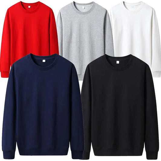 Sudadera con Capucha Fina de Color Liso a la Moda para Hombre Ideal para Otoño, Pulóver Casual, Ropa Urbana