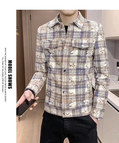 Chaquetas de invierno de mezcla de lana corta para hombre, marca informal de negocios, gabardina, abrigo grueso y cálido para vestir de calle