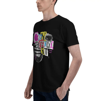 Camiseta para hombre Camisetas de Liv Morgan Moda Camisetas de verano Diseño vintage Ropa de algodón Regalo de cumpleaños