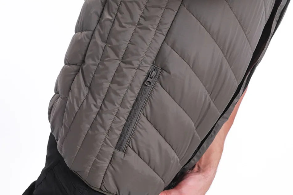 Men Casual Coat Vest Tactical Sports Thicken Warm Sleeveless Camouflage Jackets Male High-quality Waterproof Zipper Waistcoat