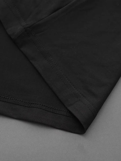 Gym New Retro Pattern Pure Cotton Men's and Women's Half-sleeved T-shirt Spring and Autumn Fitness Sports Short Sleeved
