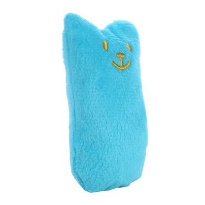 Catnip Toys Cute Thumb Plush Pillow Teeth Grinding Bite-resistant Teasing Relaxation Cat Chew Toy Pet Accessories