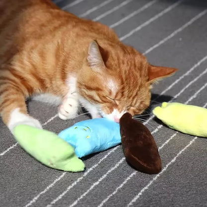 Catnip Toys Cute Thumb Plush Pillow Teeth Grinding Bite-resistant Teasing Relaxation Cat Chew Toy Pet Accessories