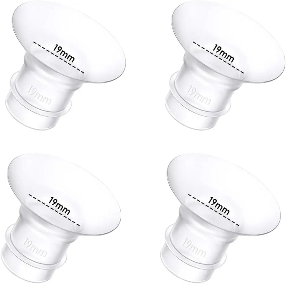 Kit de insertos de brida para extractores de leche Momcozy/Spectra S1/S2, Eufy/Medela/Elvie/Lansinoh/Paruu y extractores de leche portátiles