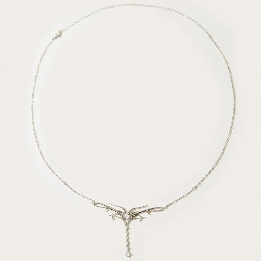 Stonefans Cadena de cintura con borlas de diamantes de imitación simple para mujer, joyería corporal, cadena de vientre sexy, arnés de cintura, accesorios corporales, regalo