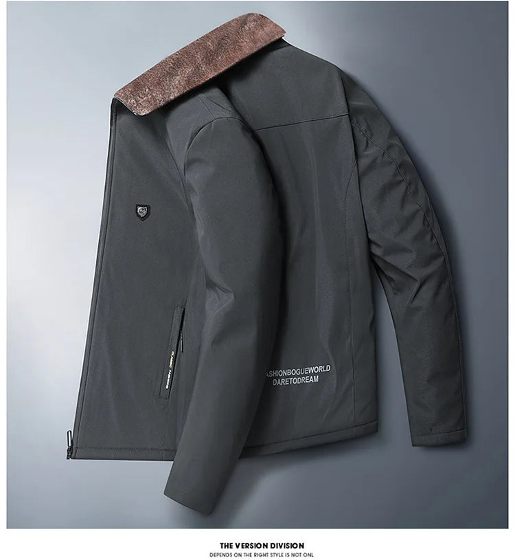 2024 Chaquetas de invierno para hombre, a la moda, gruesas, cálidas, acolchadas de algodón, estilo casual holgado de alta calidad, talla grande para hombre 8XL