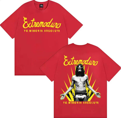 Rock Band Extremoduro Yo,minoria Absolvta T Shirts Men Women Harajuku 90s Vintage Hip Hop T-shirt Summer Tops Loose Cozy T Shirt