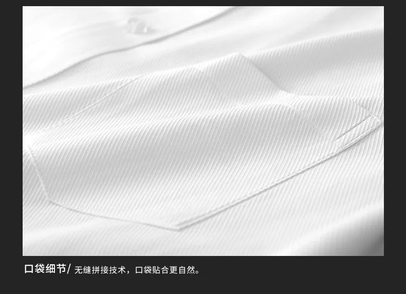 Nueva camisa de manga corta para hombre 7XL8XL de negocios casual sin planchado de alta calidad tallas grandes ropa de carga de moda de primavera y verano
