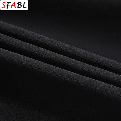 New Summer Casual Shorts Men Boardshorts Breathable Beach Shorts Elastic Jogging Running Sports Men's Short Pants Zipper Pockets