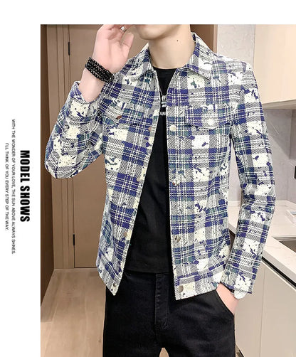 Chaquetas de invierno de mezcla de lana corta para hombre, marca informal de negocios, gabardina, abrigo grueso y cálido para vestir de calle