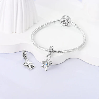 New Arrivals Silver Plated Cute Pet Moon Luminous Firefly Charms Fit Original Bangle Beads Pendent Dangle Bracelet DIY Jewelry