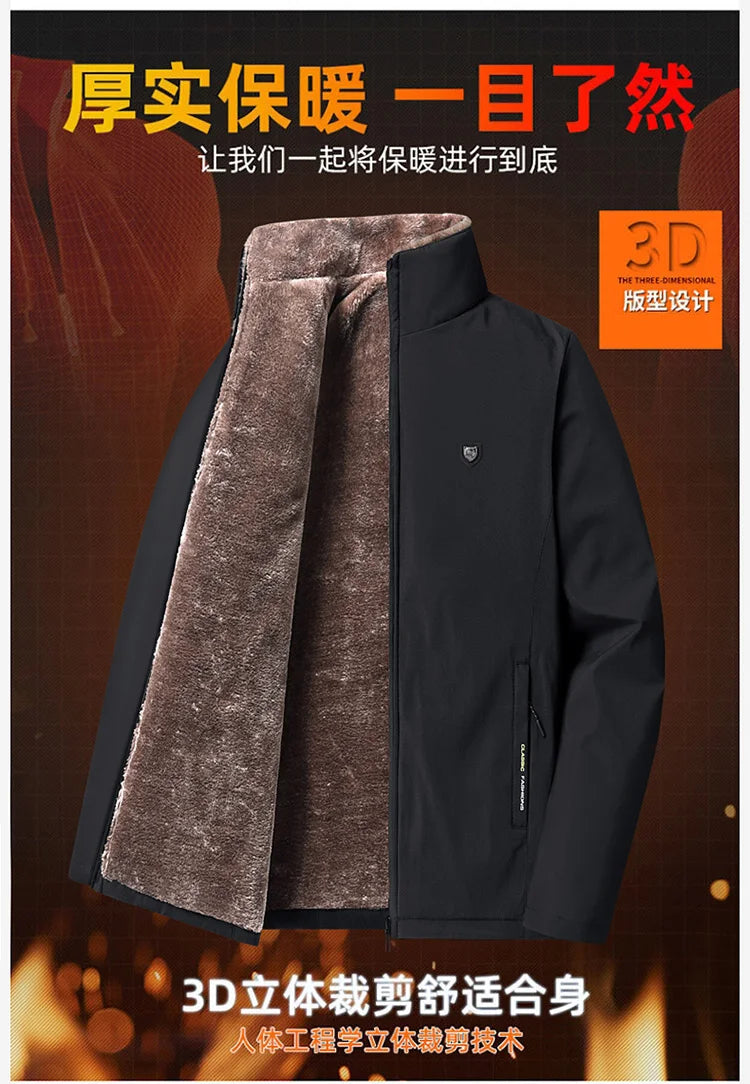 2024 Chaquetas de invierno para hombre, a la moda, gruesas, cálidas, acolchadas de algodón, estilo casual holgado de alta calidad, talla grande para hombre 8XL