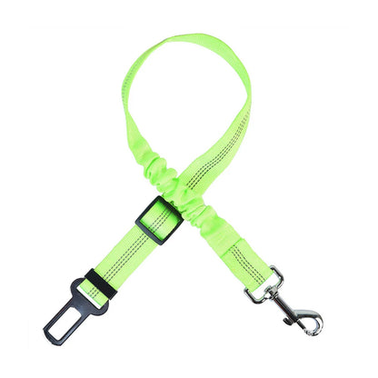Pet Car Seat Belt Nylon Lead Leash Vehicle  Backseat Safety Belt Adjustable Dogs Harness Collar Outdoor Walking Pet Accessories