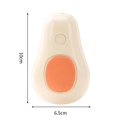 Cepillo de vapor giratorio para gatos y perros, peine eléctrico pulverizador para eliminar el pelo, cepillo de gato de silicona suave para masaje, peine de aseo, accesorios para mascotas