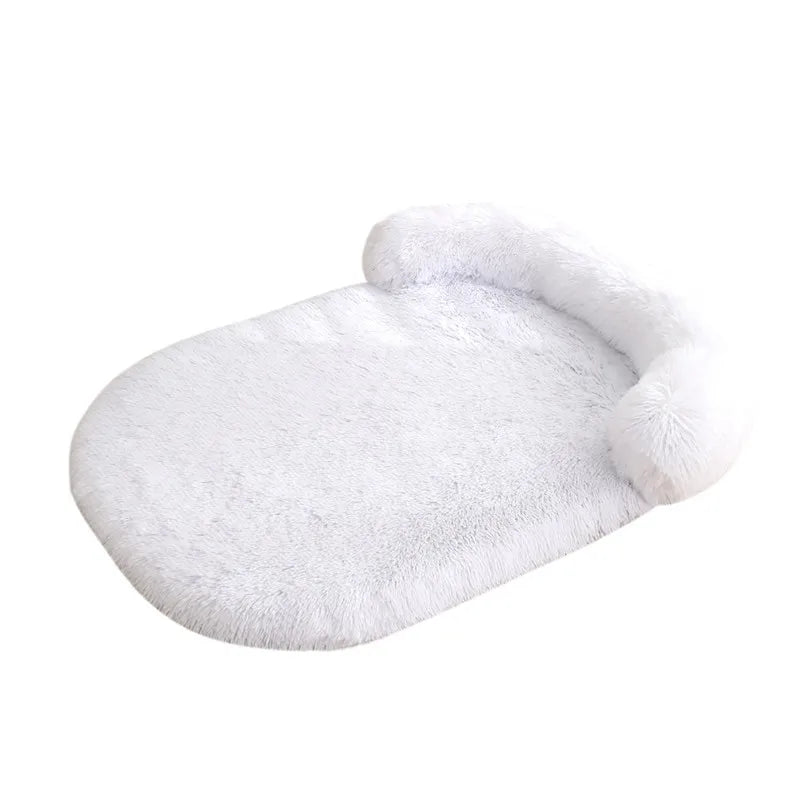 Sofá ortopédico impermeable y lavable para perros, cama para mascotas de espuma de huevo con parte inferior extraíble y antideslizante